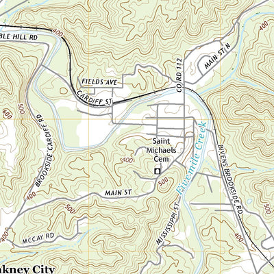 United States Geological Survey Brookside, AL (2020, 24000-Scale) digital map