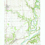United States Geological Survey Brookston, IN (1962, 24000-Scale) digital map