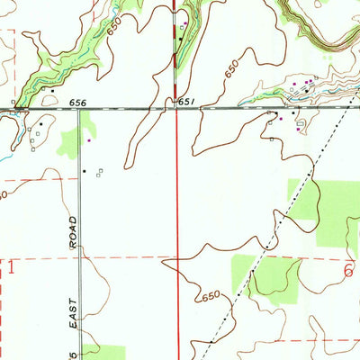 United States Geological Survey Brookston, IN (1962, 24000-Scale) digital map