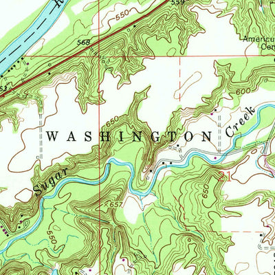 United States Geological Survey Brookston, IN (1962, 24000-Scale) digital map