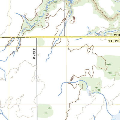 United States Geological Survey Brookston, IN (2022, 24000-Scale) digital map