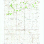 United States Geological Survey Brookston NW, IN (1962, 24000-Scale) digital map
