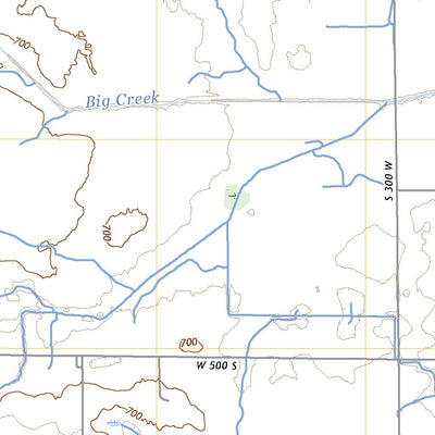 United States Geological Survey Brookston NW, IN (2022, 24000-Scale) digital map