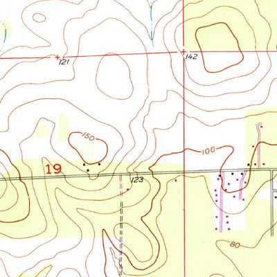 United States Geological Survey Brooksville, FL (1954, 24000-Scale) digital map
