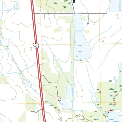 United States Geological Survey Brooksville, MS (2020, 24000-Scale) digital map