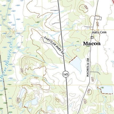 United States Geological Survey Brooksville, MS (2020, 24000-Scale) digital map