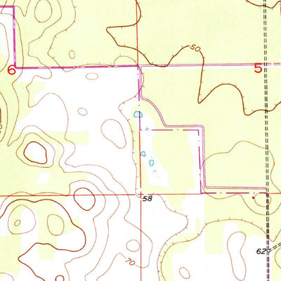 United States Geological Survey Brooksville NW, FL (1954, 24000-Scale) digital map