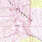 United States Geological Survey Brooksville NW, FL (1954, 24000-Scale) digital map