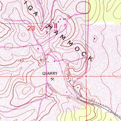 United States Geological Survey Brooksville NW, FL (1954, 24000-Scale) digital map