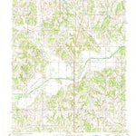 United States Geological Survey Brooksville, OK (1972, 24000-Scale) digital map