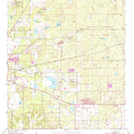 United States Geological Survey Brooksville SE, FL (1954, 24000-Scale) digital map