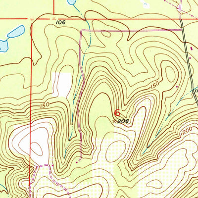 United States Geological Survey Brooksville SE, FL (1954, 24000-Scale) digital map