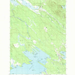 United States Geological Survey Brookton, ME (1988, 24000-Scale) digital map