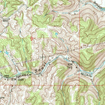 United States Geological Survey Brookville, IN (1972, 24000-Scale) digital map
