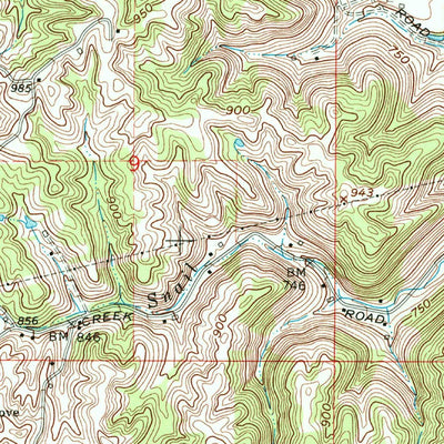 United States Geological Survey Brookville, IN (1972, 24000-Scale) digital map