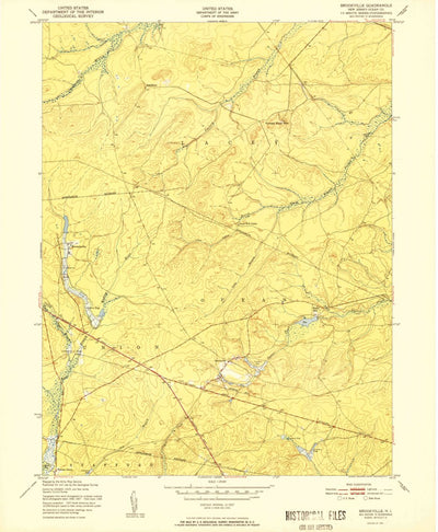 United States Geological Survey Brookville, NJ (1951, 24000-Scale) digital map