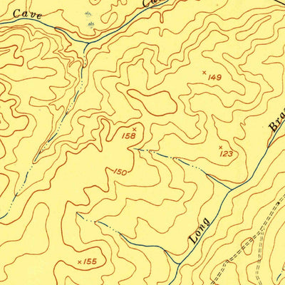United States Geological Survey Brookville, NJ (1951, 24000-Scale) digital map