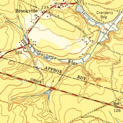 United States Geological Survey Brookville, NJ (1951, 24000-Scale) digital map