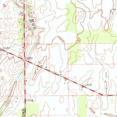 United States Geological Survey Brookville, OH (1961, 24000-Scale) digital map