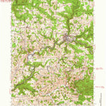 United States Geological Survey Brookville, PA (1924, 62500-Scale) digital map