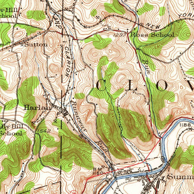 United States Geological Survey Brookville, PA (1924, 62500-Scale) digital map