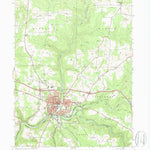 United States Geological Survey Brookville, PA (1969, 24000-Scale) digital map