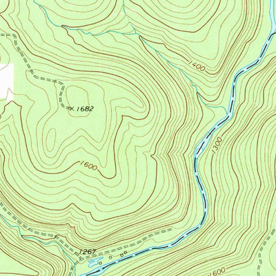 United States Geological Survey Brookville, PA (1969, 24000-Scale) digital map