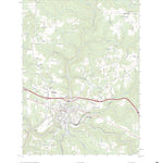 United States Geological Survey Brookville, PA (2023, 24000-Scale) digital map
