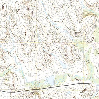 United States Geological Survey Brookville SW, KS (2022, 24000-Scale) digital map