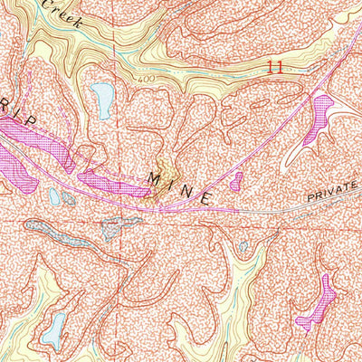 United States Geological Survey Brookwood, AL (1974, 24000-Scale) digital map