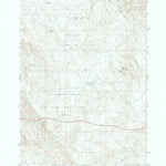 United States Geological Survey Broom Draw, WY (1967, 24000-Scale) digital map
