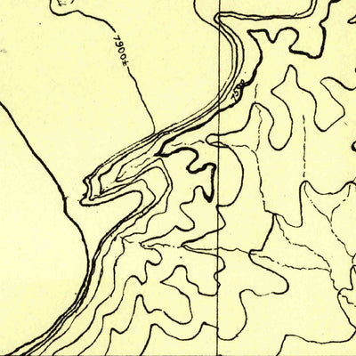 United States Geological Survey Broom Mountain, NM (1917, 125000-Scale) digital map