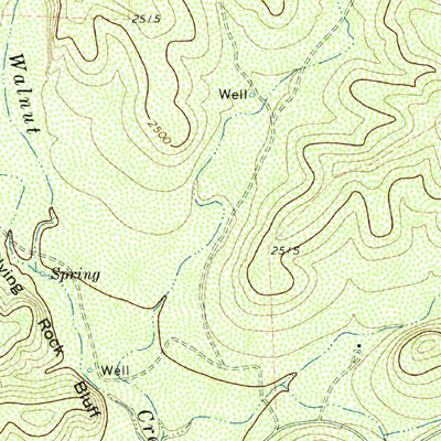 United States Geological Survey Broome, TX (1972, 24000-Scale) digital map