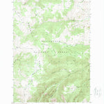 United States Geological Survey Broomtail Ridge, MT (1988, 24000-Scale) digital map