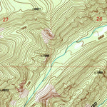 United States Geological Survey Broomtail Ridge, MT (1997, 24000-Scale) digital map