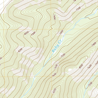 United States Geological Survey Broomtail Ridge, MT (2020, 24000-Scale) digital map
