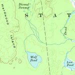 United States Geological Survey Brother Ponds, NY (1970, 24000-Scale) digital map