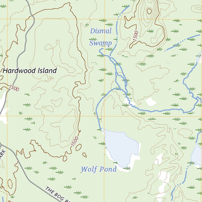 United States Geological Survey Brother Ponds, NY (2023, 24000-Scale) digital map