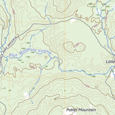United States Geological Survey Brother Ponds, NY (2023, 24000-Scale) digital map