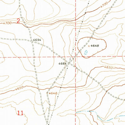 United States Geological Survey Brothers, OR (1967, 24000-Scale) digital map