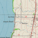 United States Geological Survey Brothertown, WI (1974, 24000-Scale) digital map