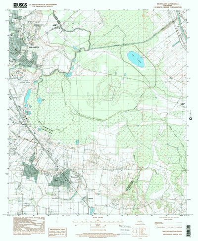 United States Geological Survey Broussard, LA (1999, 24000-Scale) digital map