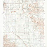 United States Geological Survey Brown Buttes, CA (1985, 24000-Scale) digital map