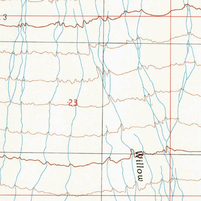 United States Geological Survey Brown Buttes, CA (1985, 24000-Scale) digital map