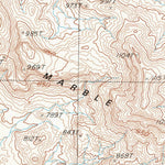 United States Geological Survey Brown Buttes, CA (1985, 24000-Scale) digital map