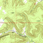 United States Geological Survey Brown Canyon, CO (1972, 24000-Scale) digital map