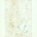 United States Geological Survey Brown Coulee, MT (1960, 24000-Scale) digital map