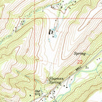 United States Geological Survey Brown Creek, OR (1994, 24000-Scale) digital map