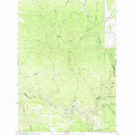 United States Geological Survey Brown Creek Ridge, ID (1966, 24000-Scale) digital map