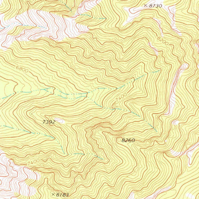 United States Geological Survey Brown Knoll, NV (1977, 24000-Scale) digital map